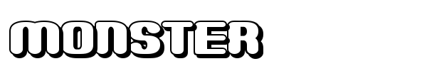 Monster font preview